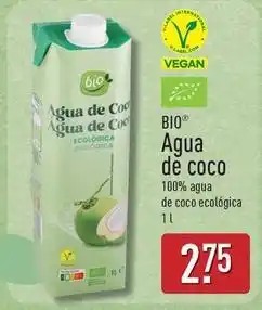 ALDI Bio - agua de coco oferta
