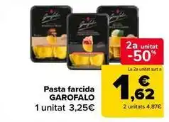 Carrefour Market Garofalo - pasta farcida oferta