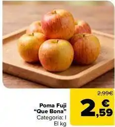 Carrefour Market Fuji - poma que bona oferta