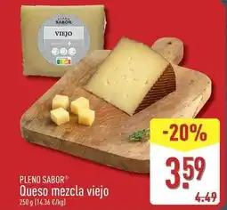 ALDI Pleno - queso mezcla viejo oferta