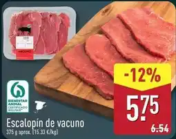 ALDI Aldi - escalopín de vacuno oferta