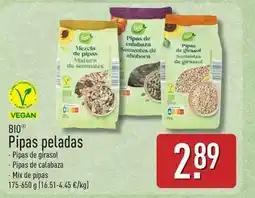 ALDI Bio - pipas peladas oferta