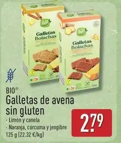 ALDI Bio - galletas de avena sin gluten oferta