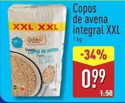 ALDI Golden bridge - copos de avena integral xxl oferta