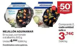 El Corte Inglés Aguinamar - mejillón oferta