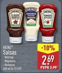 ALDI Heinz - salsas oferta