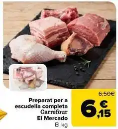 Carrefour Market Carrefour - preparat per a escudella completa el mercado oferta