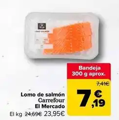 Carrefour Market Carrefour - lomo de salmon oferta