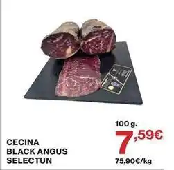 El Corte Inglés Seleccion - cecina black angus oferta