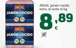 HiperDino Argal - jamón cocido extra oferta