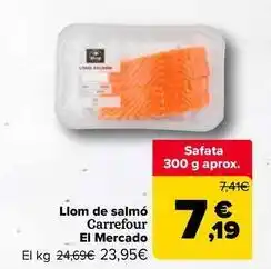 Carrefour Market Carrefour - llom de salmon oferta