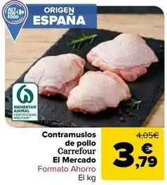 Carrefour Market Carrefour - contramuslos de pollo el mercado oferta