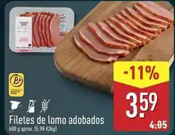 ALDI Aldi - filetes de lomo adobados oferta