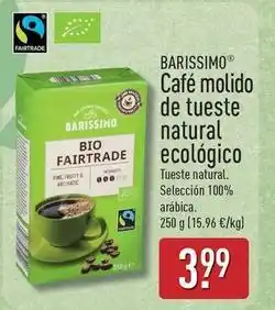 ALDI Barissimo - café molido de tueste natural ecologico oferta