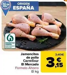 Carrefour Market Carrefour - jamoncitos de pollo oferta