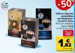 Carrefour Market Carrefour bio - café en cápsulas compatibles con nespresso oferta