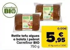 Carrefour Market Carrefour bio - rotlle tofu algues o bolets i pebrot oferta