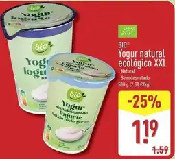 ALDI Bio - yogur natural ecologico xxl oferta