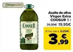 Carrefour Market Coosur - aceite de oliva virgen extra oferta