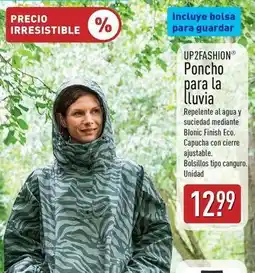 ALDI Up fashion - poncho para la lluvia oferta