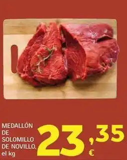 HiperDino Medallón de solomillo de novillo oferta