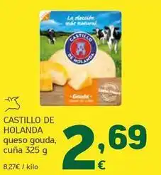 HiperDino Castillo de holanda - queso gouda cuna oferta