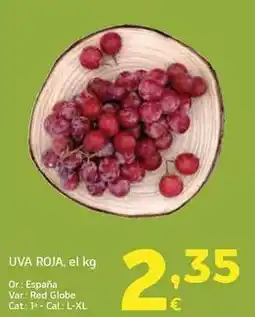 HiperDino Uva roja oferta