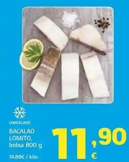 HiperDino Bacalao lomito oferta
