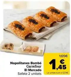 Carrefour Market Carrefour - napolitanas bombó el mercado oferta