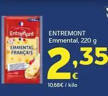 HiperDino Entremont - emmental oferta