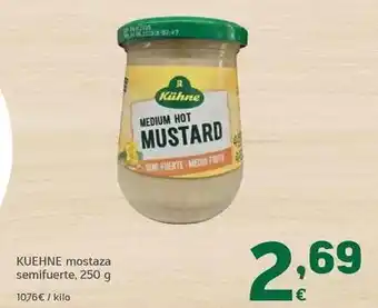 Kuhne - mostaza semifuerte
