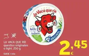 La vaca que ríe - quesitos originales o light