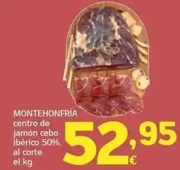 HiperDino Montehonfría - centro de jamón cebo ibérico 50% oferta