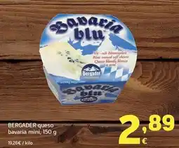 HiperDino Bergader - queso bavaria mini oferta