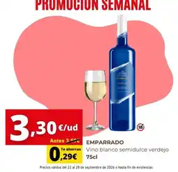 Supermercados Tu Alteza Reserva de la tierra - emparrado vino blanco semidulce verdejo oferta