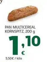 HiperDino Pan multicereal kornspitz oferta