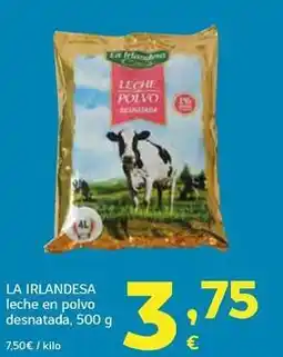 HiperDino La irlandesa - leche en polvo desnatada oferta