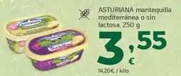 HiperDino Asturiana - mantequilla mediterranea oferta