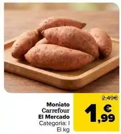 Carrefour Market Carrefour - moniato el mercado oferta
