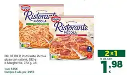 HiperDino Dr. oetker - ristorante piccola pizza con salami oferta