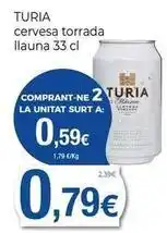 Keisy Turia - cervesa torrada llauna oferta