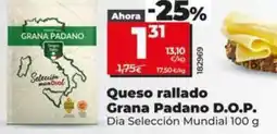 Dia Dia seleccion mundial - queso rallado grana padano d.o.p oferta