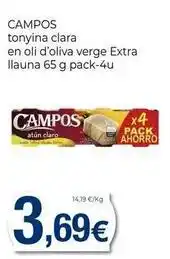 Keisy Campos - tonyina clara en oli d'oliva verge extra llauna oferta