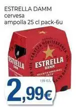 Keisy Estrella damm - cervesa ampolla oferta