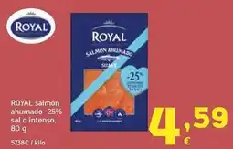 HiperDino Royal - salmon ahumado oferta