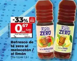 Dia Dia upss - refresco de te zero al melocoton oferta