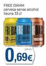 Keisy Free damm - cervesa sense alcohol llauna oferta