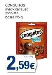 Keisy Conguitos - snack cacauet i xocolata bossa oferta