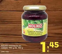 HiperDino Noliko - remolacha en rodajas oferta