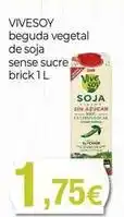 Keisy Vivesoy - beguda vegetal de soja sense sucre oferta
